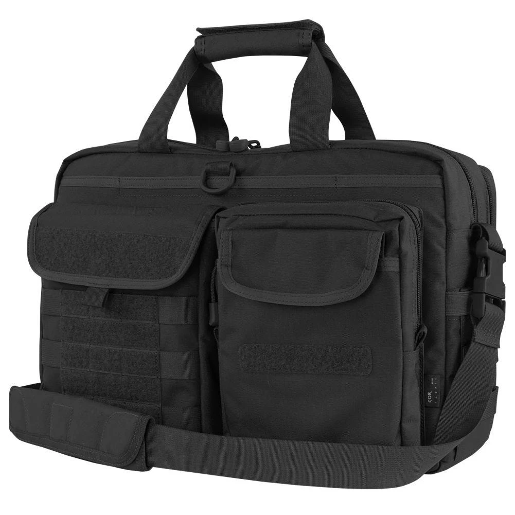 Condor Metropolis Briefcase Black 3 Condor Metropolis Briefcase Black