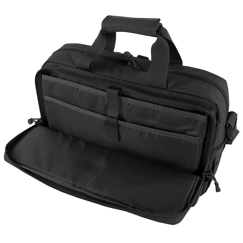 Condor Metropolis Briefcase Black 6 Condor Metropolis Briefcase Black - Image 4