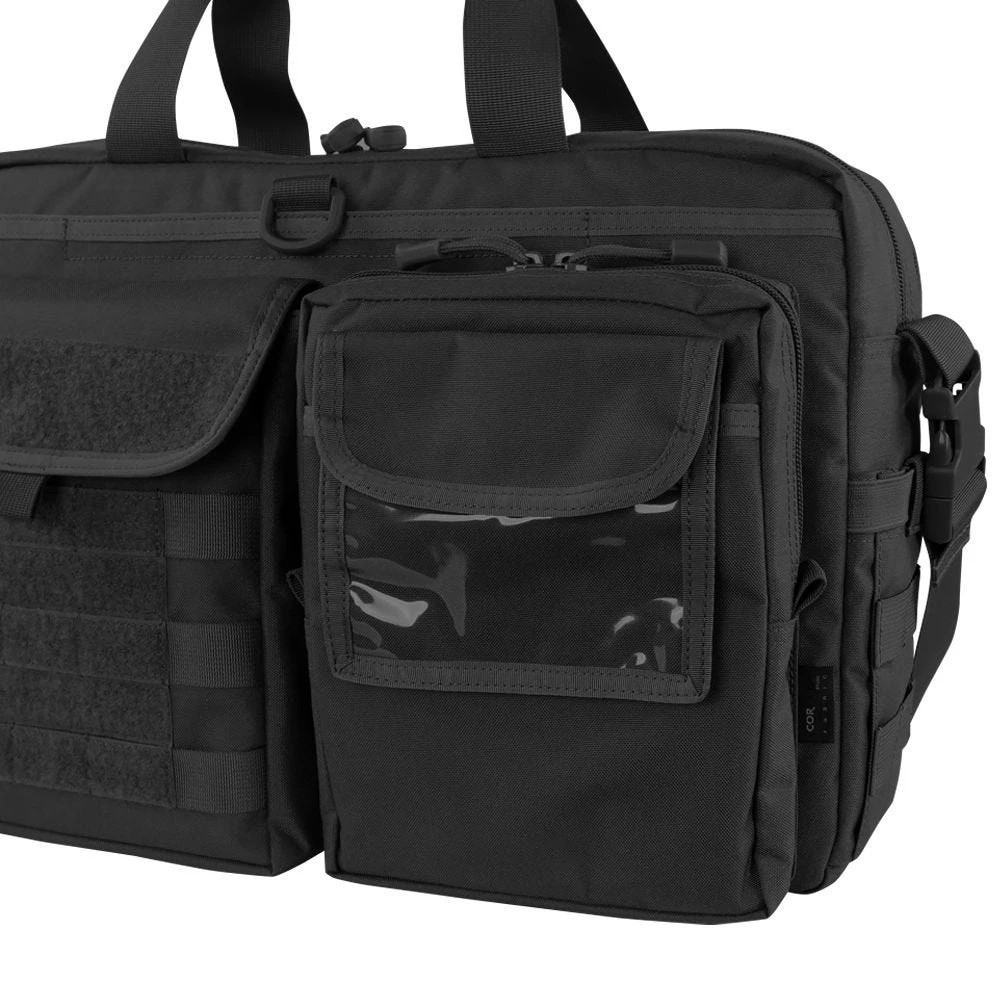 Condor Metropolis Briefcase Black 4 Condor Metropolis Briefcase Black - Image 2