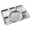 Mil-Tec Sixfold Stainless Steel Canteen Plate -Camp Furnish Sales Store 14676000 Mil TecSixfoldStainlessSteelCanteenPlate 1