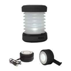 Mil-Tec Camping Lantern Dynamo LED Black