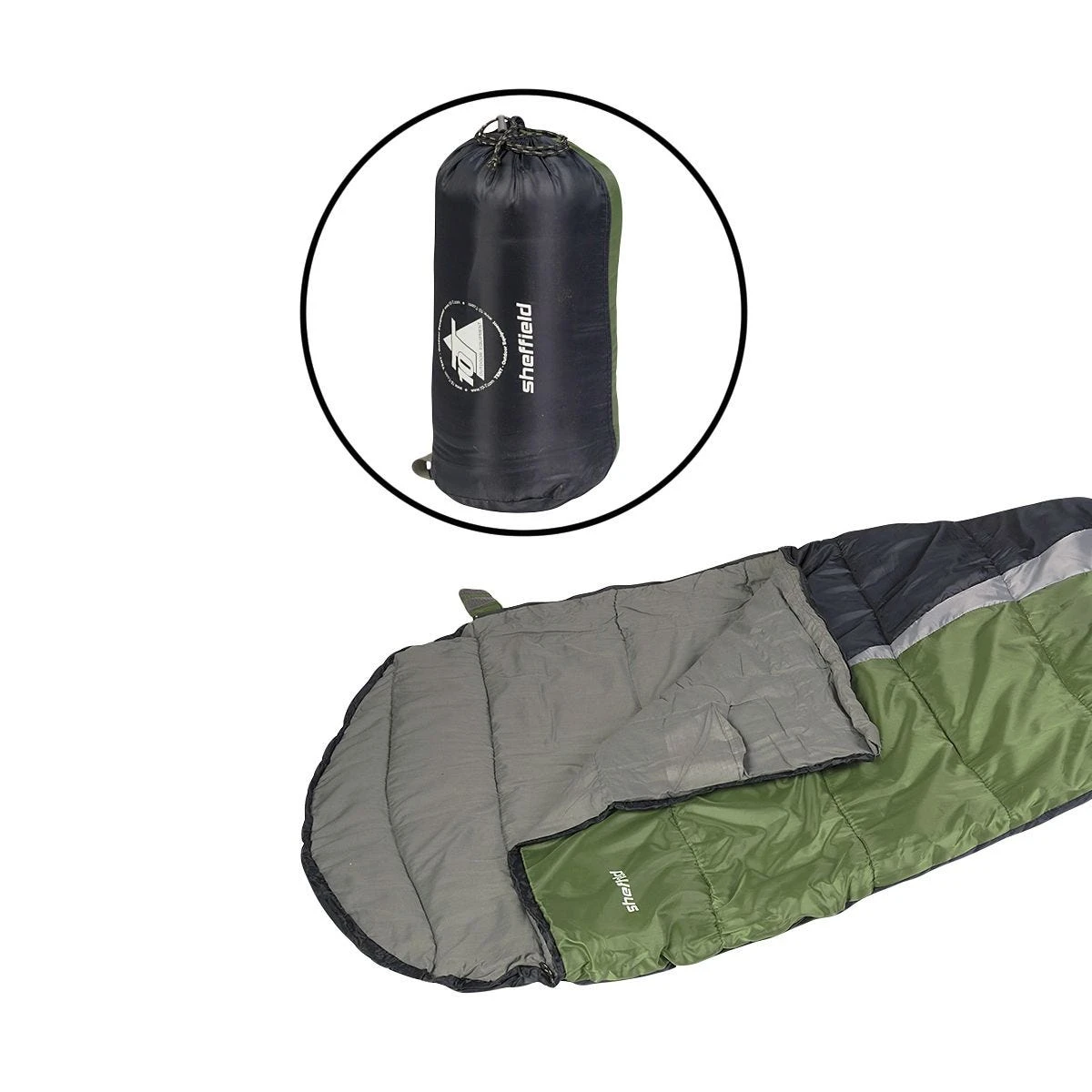 Mil-Tec 10-T Mummy Sleeping Bag Sheffield 4 Mil-Tec 10-T Mummy Sleeping Bag Sheffield - Image 2