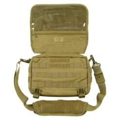 MFH MOLLE Shoulder Bag Padded Straps Coyote Tan -Camp Furnish Sales Store 30695R MFH MOLLE Shoulder Bag Padded Straps Coyote Tan 3