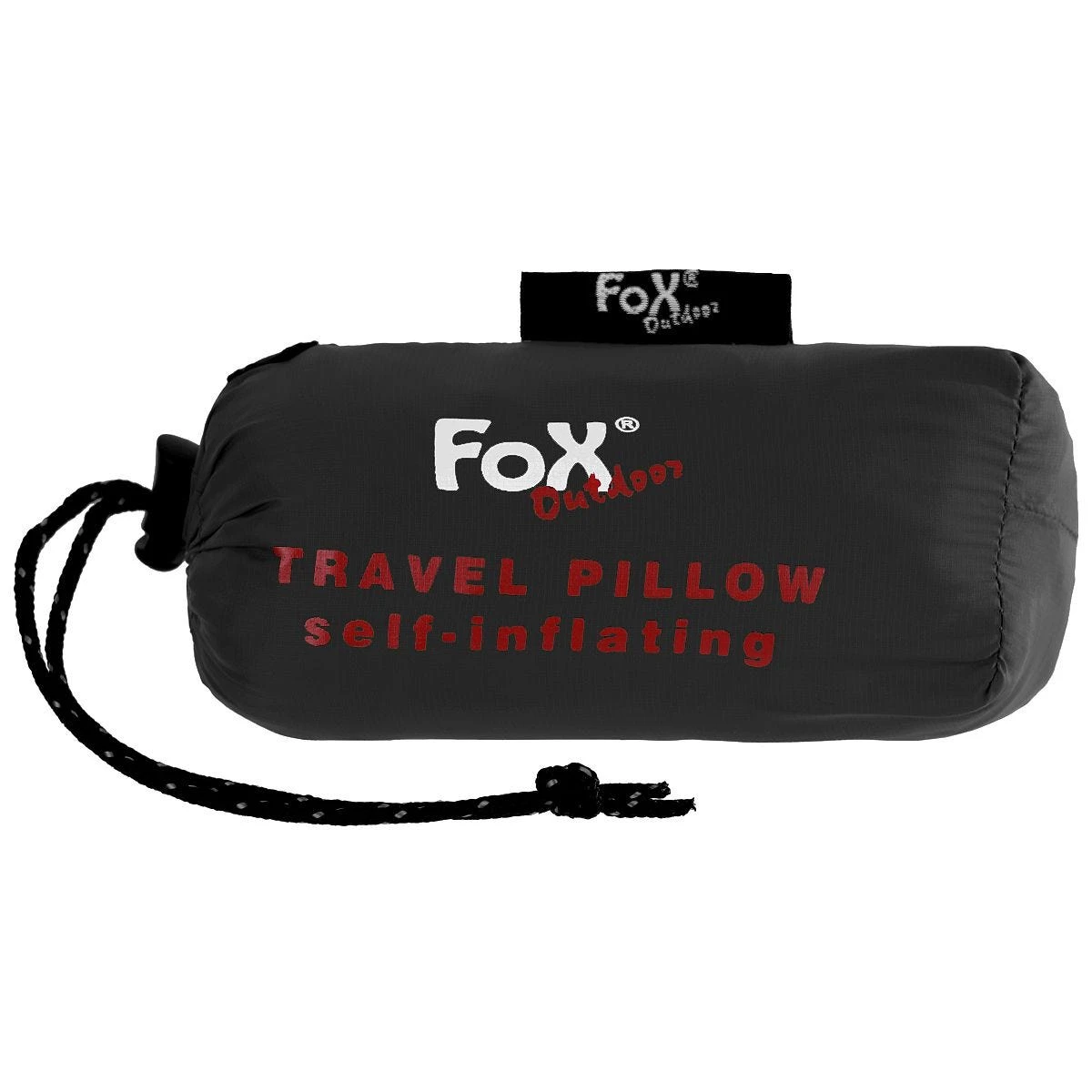 Fox Outdoor Inflatable Travel Pillow Black 4 Fox Outdoor Inflatable Travel Pillow Black - Image 2
