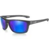 Wiley X WX Kingpin Glasses - Polarized Blue Mirror Lens / Matte Graphite Frame -Camp Furnish Sales Store ACKNG09 1
