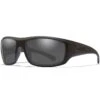 Wiley X WX Omega Glasses - Captivate Smoke Grey Lens / Matte Black Frame -Camp Furnish Sales Store ACOME08 1