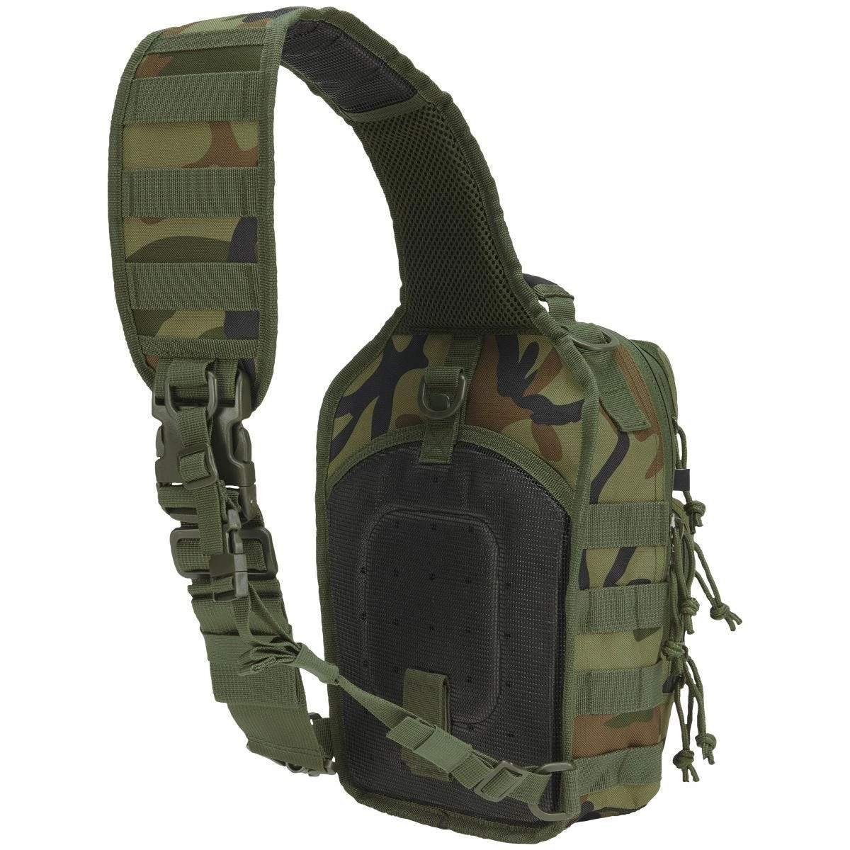 Brandit US Cooper Sling Pack Woodland 4 Brandit US Cooper Sling Pack Woodland - Image 2