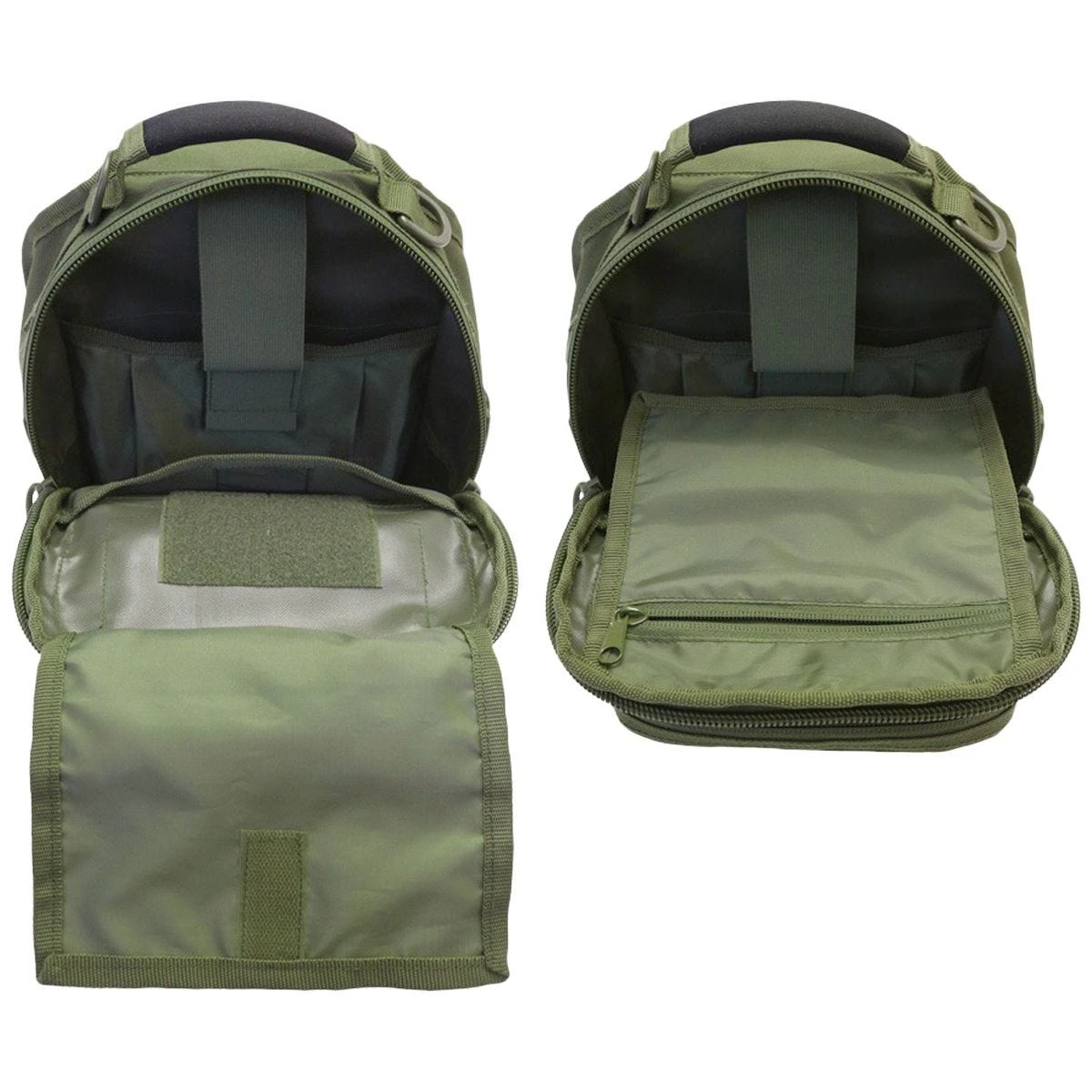 Brandit US Cooper Sling Pack Woodland 5 Brandit US Cooper Sling Pack Woodland - Image 3