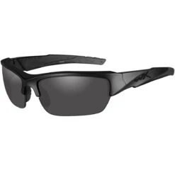 Wiley X WX Valor Glasses - Polarized Smoke Grey Lens / Matte Black Frame