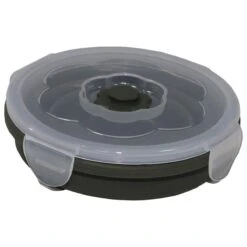 Fox Outdoor Foldable Bowl Round 660ml Lockable Lids OD Green -Camp Furnish Sales Store Fox Outdoor Foldable Bowl Round 660ml Lockable Lids OD Green 2 1200x1200 1