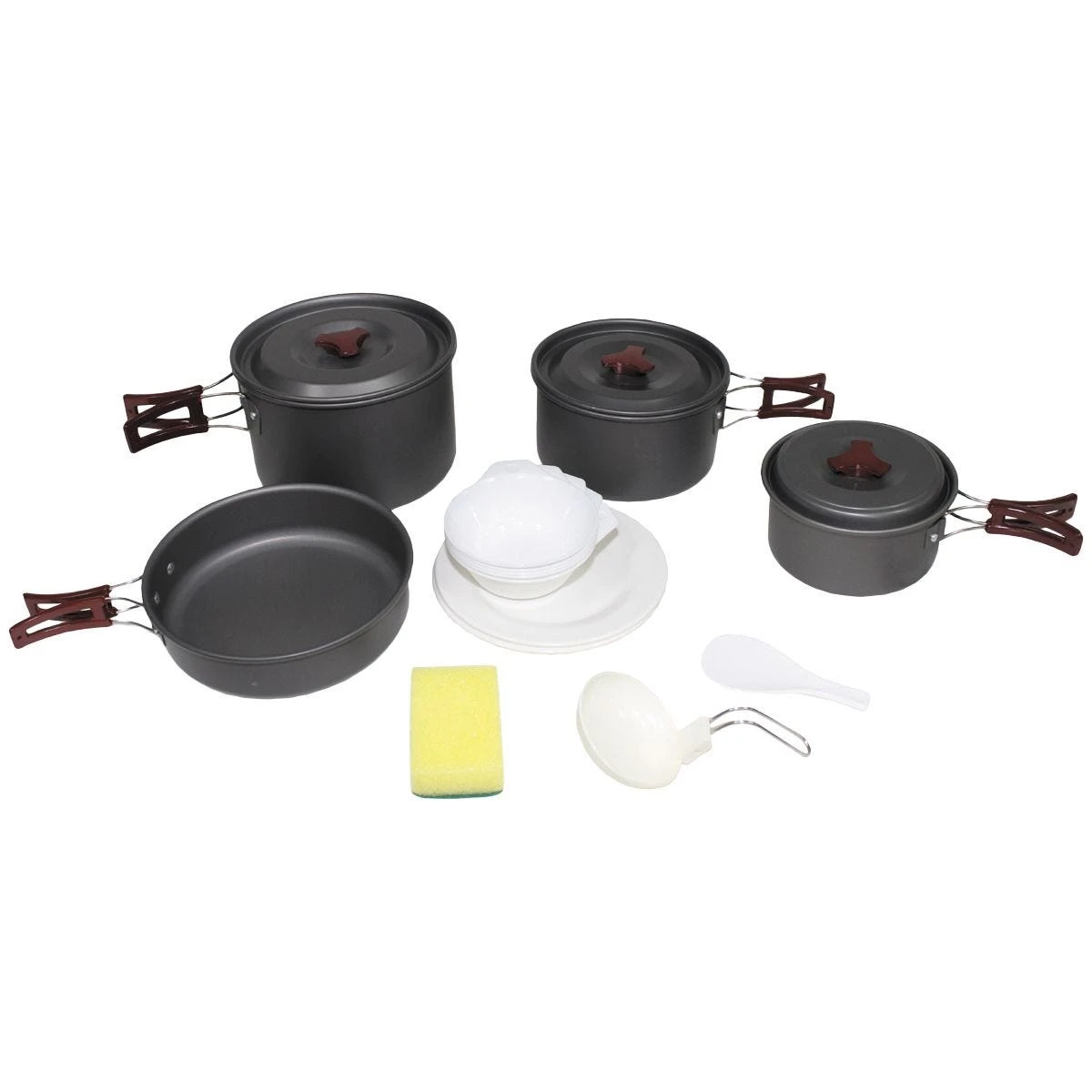 Fox Outdoor Mess Kit Large Anonized Aluminium 3 Fox Outdoor Mess Kit Large Anonized Aluminium