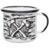 Helikon Axe Enamel Mug 350ml White -Camp Furnish Sales Store Helikon Axe Enamel Mug 350ml White 1 1200