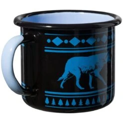 Helikon Wolf Enamel Mug 350ml Black -Camp Furnish Sales Store Helikon Wolf Enamel Mug 350ml Black 3 1200 1