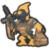 Patchlab Chameleon Firearm Instructor Patch Black / Yellow 1 Patchlab Chameleon Firearm Instructor Patch Black / Yellow -Camp Furnish Sales Store Helikon Chameleon Firearm Instructor Yellow Black 1200x1200