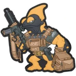 Patchlab Chameleon Firearm Instructor Patch Black / Yellow