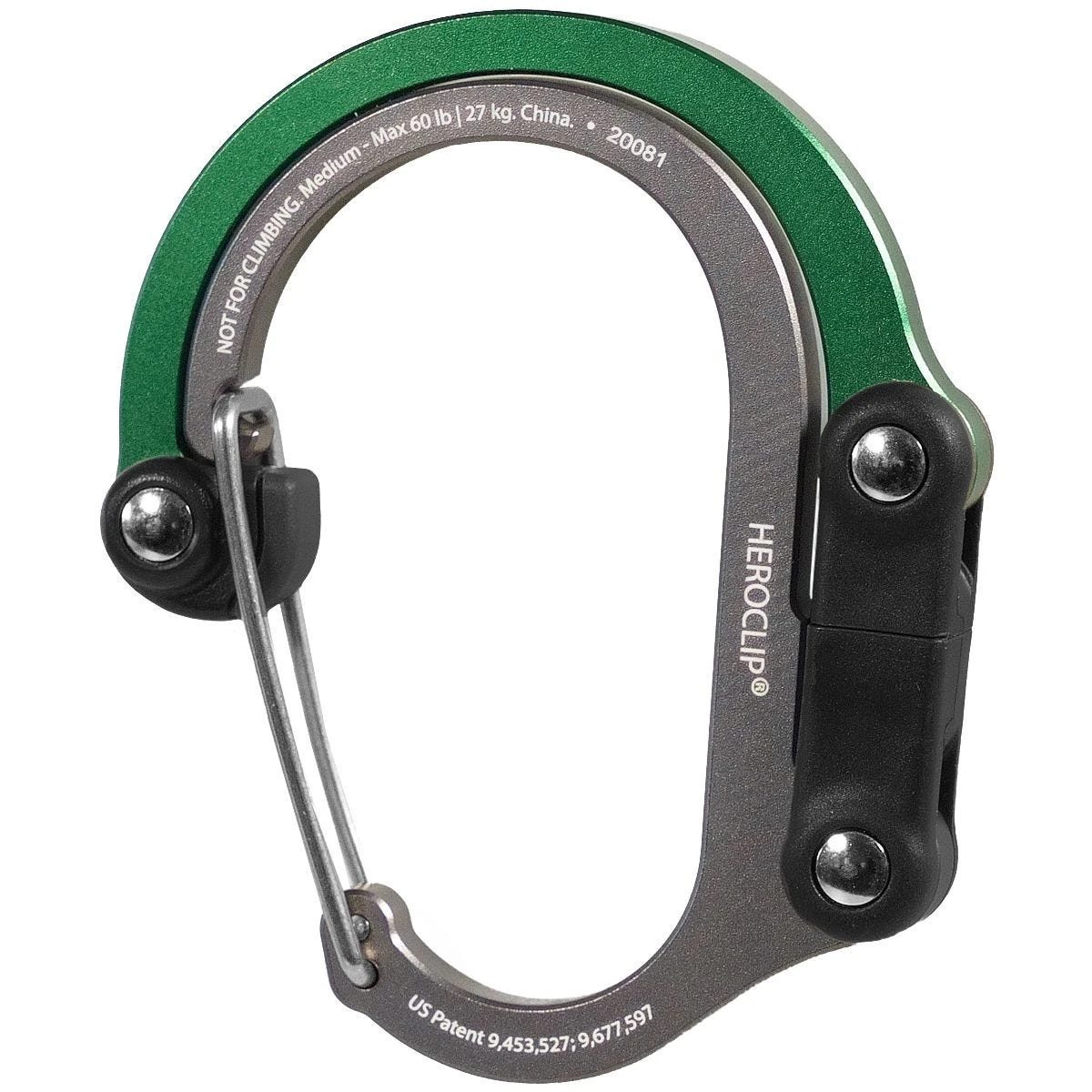 Heroclip Medium Gear Clip Forest Green 3 Heroclip Medium Gear Clip Forest Green