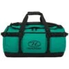 Highlander Storm Kitbag 65L Aqua Green -Camp Furnish Sales Store Highlander Storm Aqua Blue Front 121 3 01 2