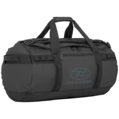 Highlander Storm Kitbag 30L Black 5 Highlander Storm Kitbag 30L Black -Camp Furnish Sales Store Highlander Storm Black Angle 121 3 01