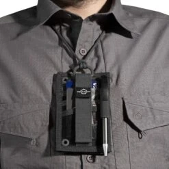 Pentagon ID Card Holder Black -Camp Furnish Sales Store K17096 01 Pentagon ID Card Holder Black 04