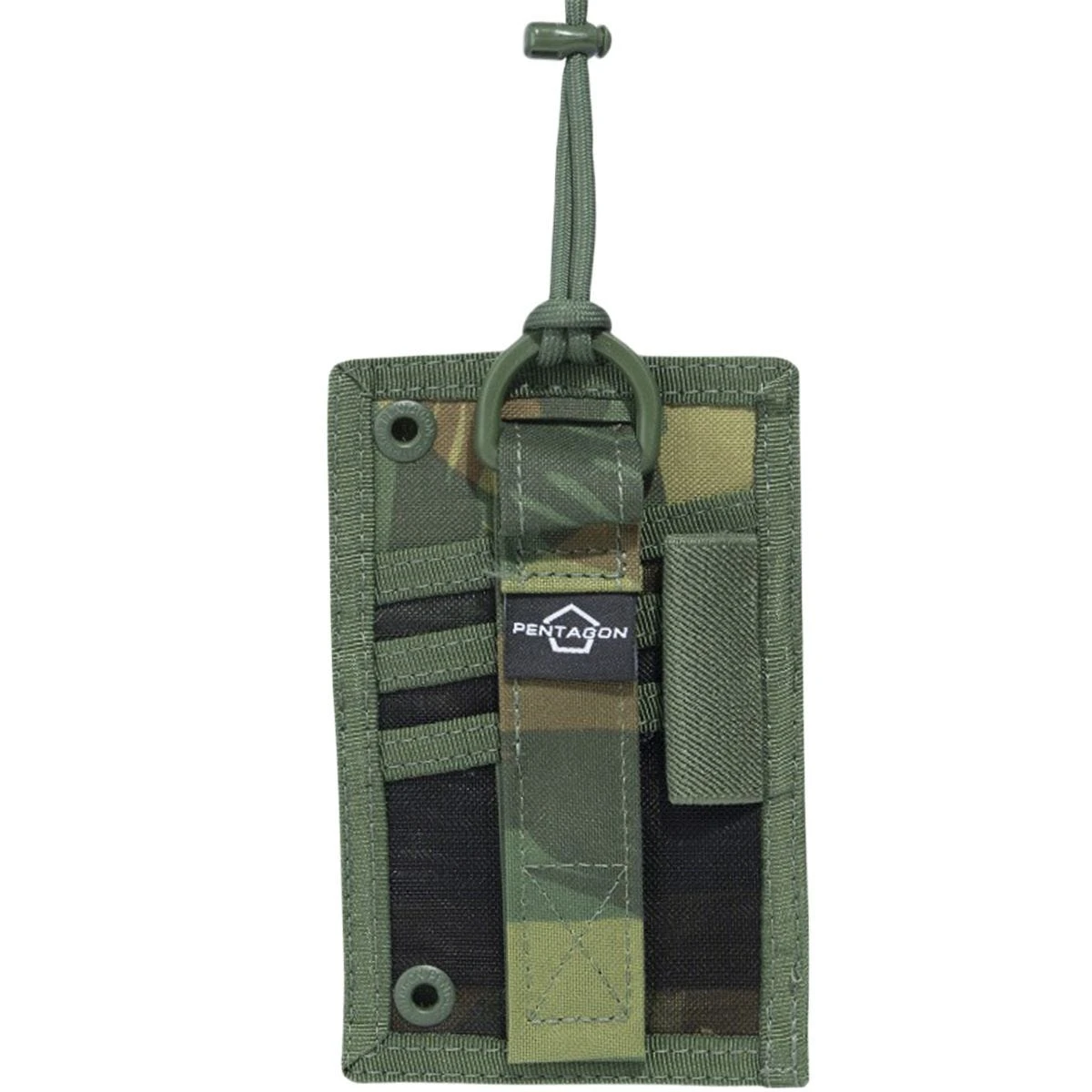 Pentagon ID Card Holder Greek Lizard Camo