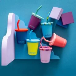 Klean Kanteen Kid's Cup 295ml W/Straw Lid Rouge Red -Camp Furnish Sales Store Klean Kanteen Kid s Cup 295ml Straw Lid 1200x1200 1