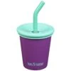 Klean Kanteen Kid's Cup 295ml W/Straw Lid Sparkling Grape -Camp Furnish Sales Store Klean Kanteen Kid s Cup 295ml Straw Lid Sparkling Grape 1 1200x1200