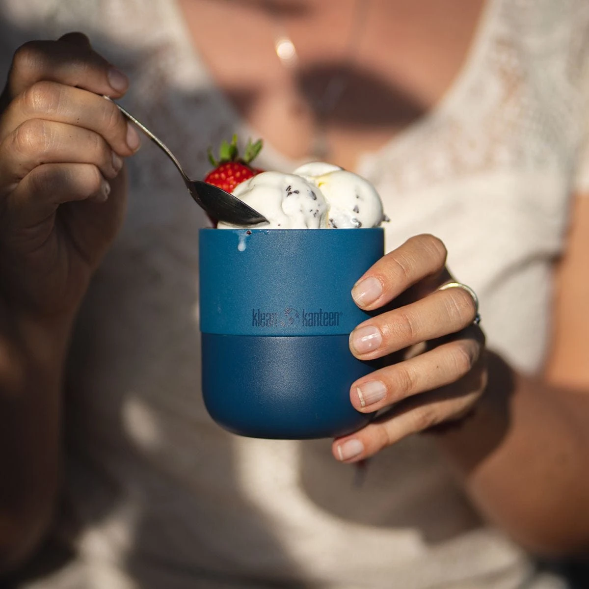 Klean Kanteen Rise 280ml Lowball Tumbler W/Flip Lid Stellar 4 Klean Kanteen Rise 280ml Lowball Tumbler W/Flip Lid Stellar - Image 2