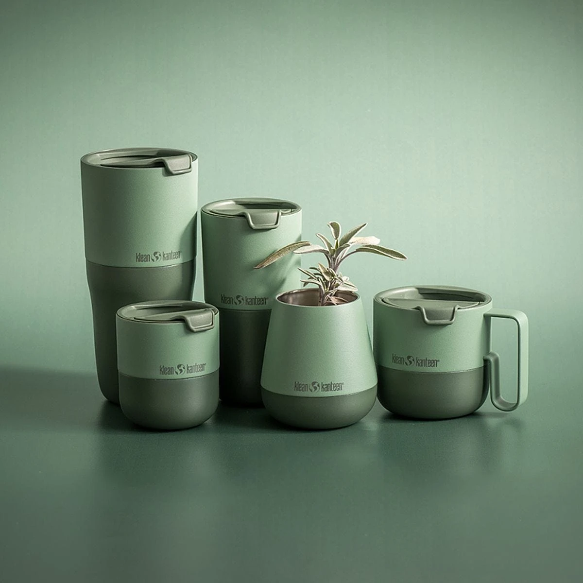 Klean Kanteen Rise 280ml Lowball Tumbler W/Flip Lid Sea Spray 6 Klean Kanteen Rise 280ml Lowball Tumbler W/Flip Lid Sea Spray - Image 4