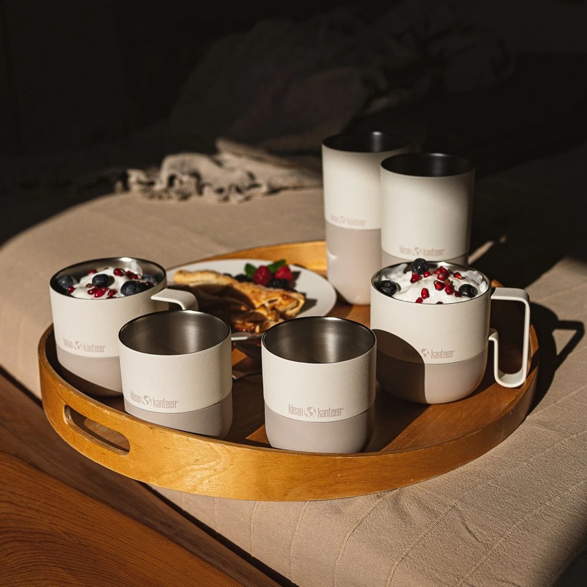 Klean Kanteen Rise 473ml Tumbler W/Flip Lid Tofu 4 Klean Kanteen Rise 473ml Tumbler W/Flip Lid Tofu - Image 2