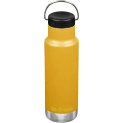 Klean Kanteen 355ml Classic Vacuum Insulated Bottle Loop Cap Marigold
