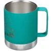 Klean Kanteen 355ml Insulated Camp Mug W/Tumbler Lid Mountain-Porcelain