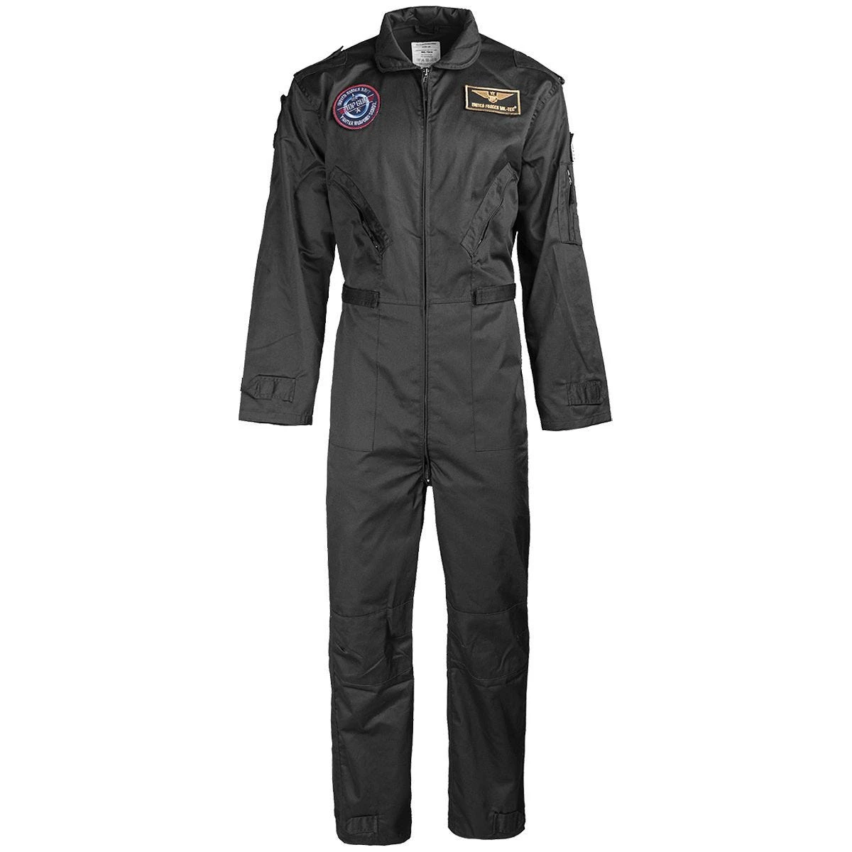 Mil-Tec Kids US Flight Coverall With Patches Black 3 Mil-Tec Kids US Flight Coverall With Patches Black