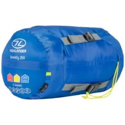 Highlander Serenity 250 Mummy Sleeping Bag Blue -Camp Furnish Sales Store Serenity 250 Mummy Sleeping Bag Blue 5 1200x1200