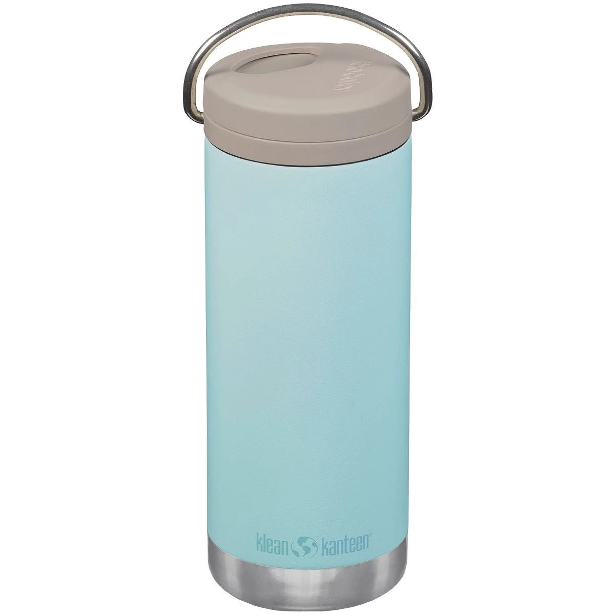 Klean Kanteen TKWide 473ml Insulated Bottle Twist Cap W/Straw Blue Tint 4 Klean Kanteen TKWide 473ml Insulated Bottle Twist Cap W/Straw Blue Tint - Image 2