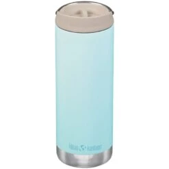 Klean Kanteen TKWide 473ml Insulated Bottle Cafe Cap Blue Tint