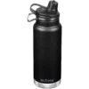 Klean Kanteen TKWide 946ml Insulated Bottle Chug Cap Black 2 Klean Kanteen TKWide 946ml Insulated Bottle Chug Cap Black -Camp Furnish Sales Store TK Chug Cap Black 01