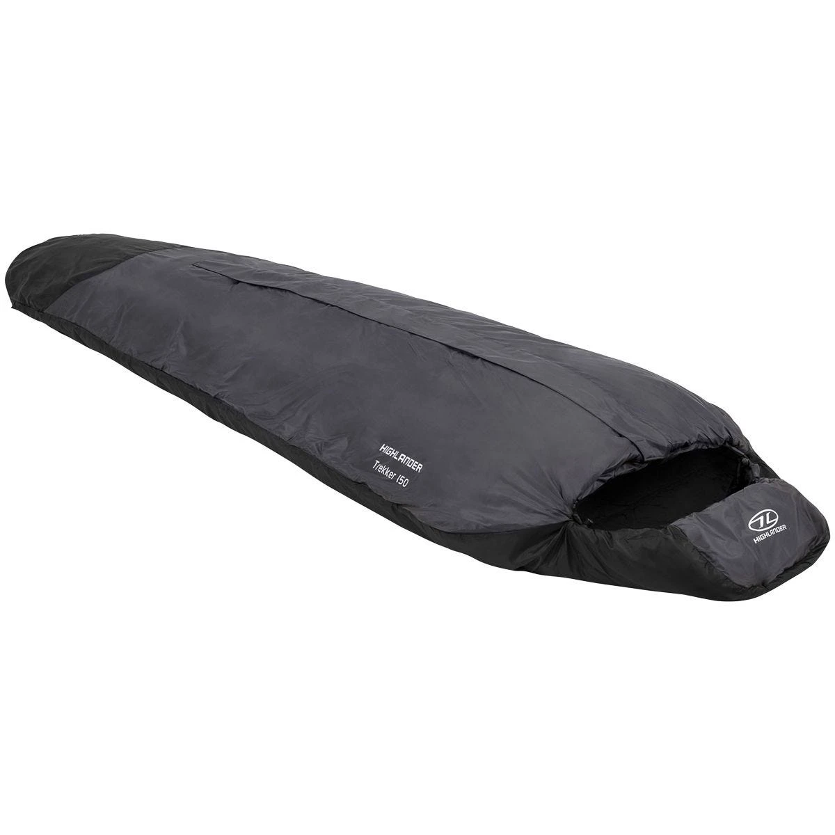 Highlander Trekker 150 Mummy Sleeping Bag Charcoal 3 Highlander Trekker 150 Mummy Sleeping Bag Charcoal