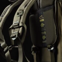 Wisport Reindeer 55L Rucksack RAL 7013 -Camp Furnish Sales Store WISPORT REINDEER 55L RUCKSACK RAL 7013 03