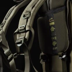 Wisport Reindeer 75L Rucksack RAL 7013 -Camp Furnish Sales Store WISPORT REINDEER 75L RUCKSACK RAL 7013 002