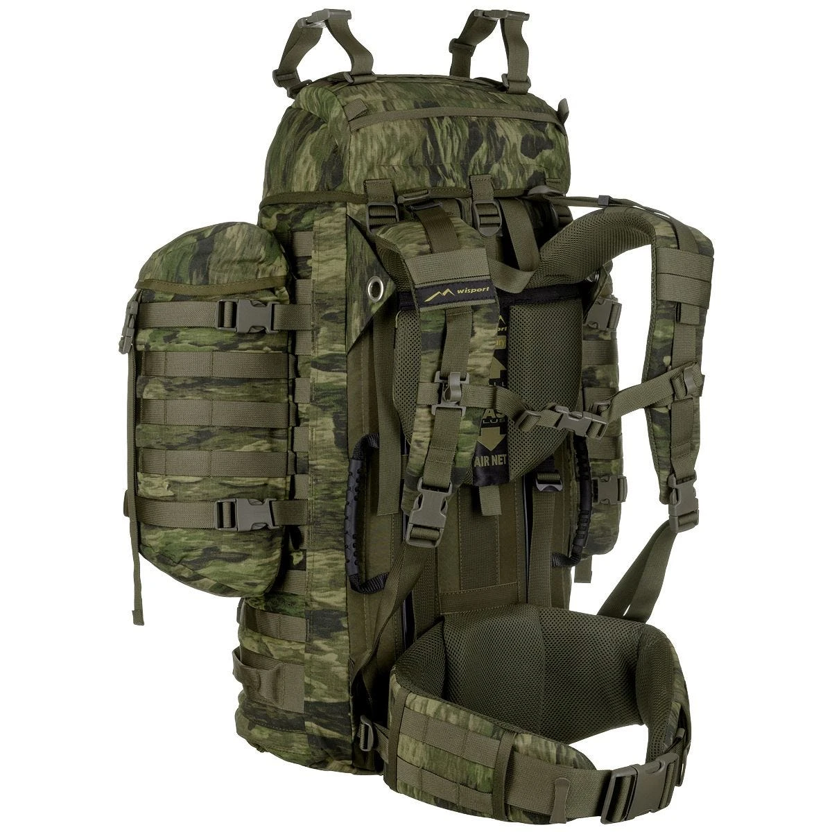 Wisport Wildcat 65L Rucksack A-TACS FG-X 4 Wisport Wildcat 65L Rucksack A-TACS FG-X - Image 2