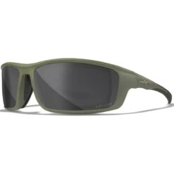 Wiley X WX Grid Glasses - Captivate Polarized Grey Mirror Lenses / Matte Utility Green Frame -Camp Furnish Sales Store Wiley X WX Grid Glasses CCGRD08 2 1200x1200