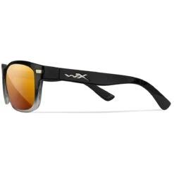 Wiley X WX Helix Glasses - Captivate Polarized Bronze Mirror Lenses / Gloss Black Fade To Clear Crystal -Camp Furnish Sales Store Wiley X WX Helix Glasses AC6HLX04 4 1200x1200