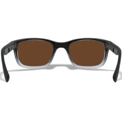 Wiley X WX Helix Glasses - Captivate Polarized Bronze Mirror Lenses / Gloss Black Fade To Clear Crystal -Camp Furnish Sales Store Wiley X WX Helix Glasses AC6HLX04 5 1200x1200
