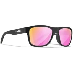 Wiley X WX Ovation Glasses - Captivate Polarized Rose Gold Mirror Lenses / Matte Black Frame -Camp Furnish Sales Store Wiley X WX Ovation Glasses AC6OVN10 3 1200x1200
