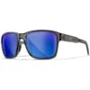 Wiley X WX Trek Glasses - Captivate Polarized Blue Mirror Lenses / Gloss Crystal Dark Grey Frame -Camp Furnish Sales Store Wiley X WX Trek Glasses AC6TRK09 1 1200x1200
