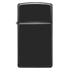 Zippo Slim Lighter High Polish Black -Camp Furnish Sales Store Z28123 Zippo Slim Lighter High Polish Black 03
