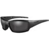 Wiley X WX Tide Glasses - Smoke Grey Lens / Black Ops Matte Black Frame 1 Wiley X WX Tide Glasses - Smoke Grey Lens / Black Ops Matte Black Frame -Camp Furnish Sales Store cctid01 wiley x wx tide smoke grey black ops 1