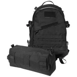 Flyye MOLLE AIII Backpack Additional Pack Black -Camp Furnish Sales Store flyye aiii additional pack black 3b 2