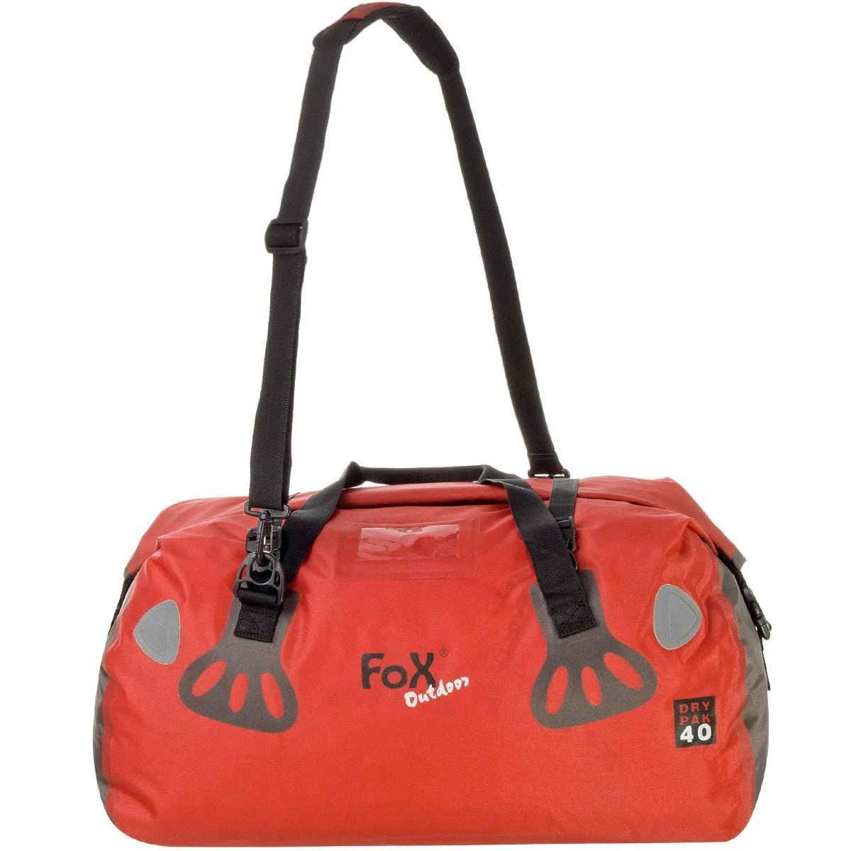 Fox Outdoor Waterproof Duffle Bag DRY PAK 40 Red - Image 2