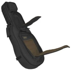 Hazard 4 Battle Axe Guitar Shaped Padded Rifle Case Black -Camp Furnish Sales Store hazard4 BATTLE AXE BLK 4